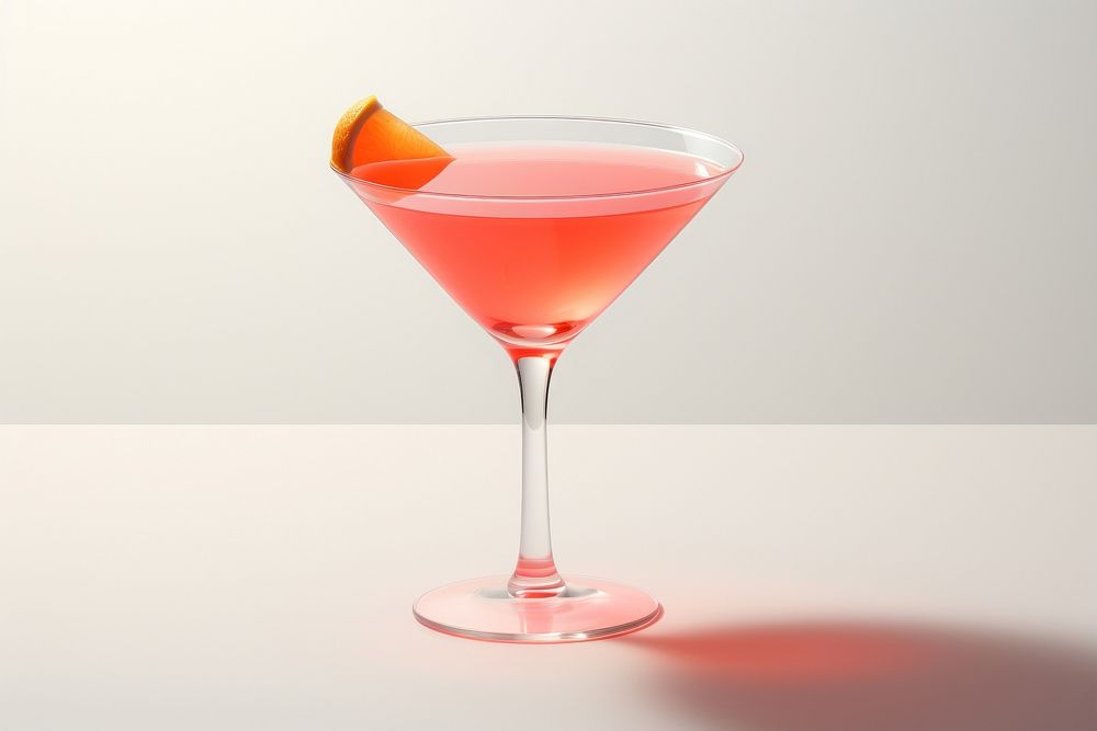 Cocktail glass martini drink. AI generated Image by rawpixel.