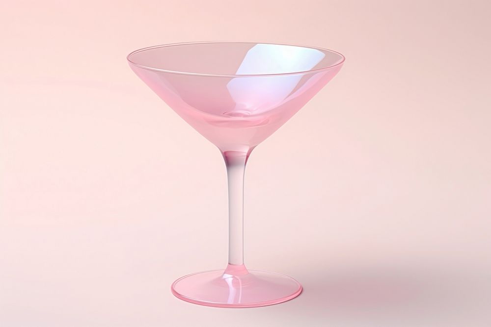 Glass cocktail martini drink. AI generated Image by rawpixel.