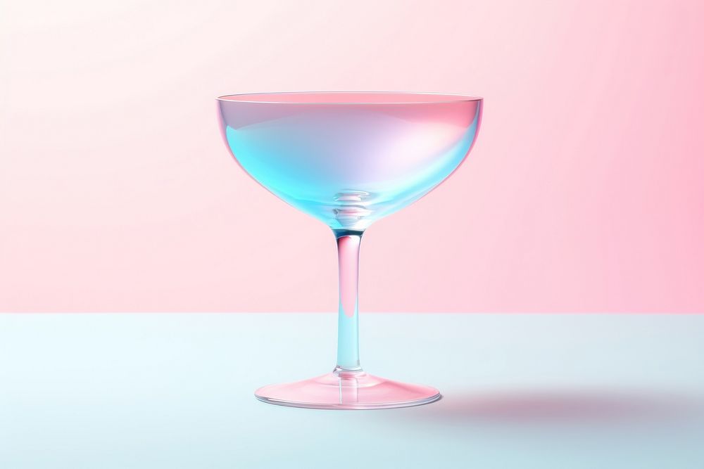 Glass cocktail drink cosmopolitan. 