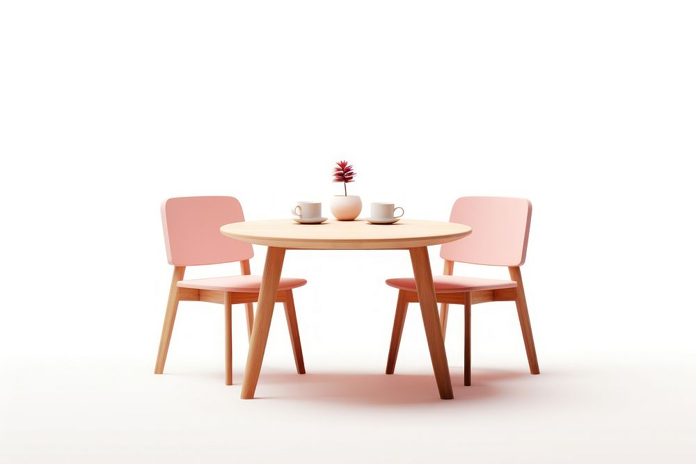 Furniture table chair room. AI generated Image by rawpixel.