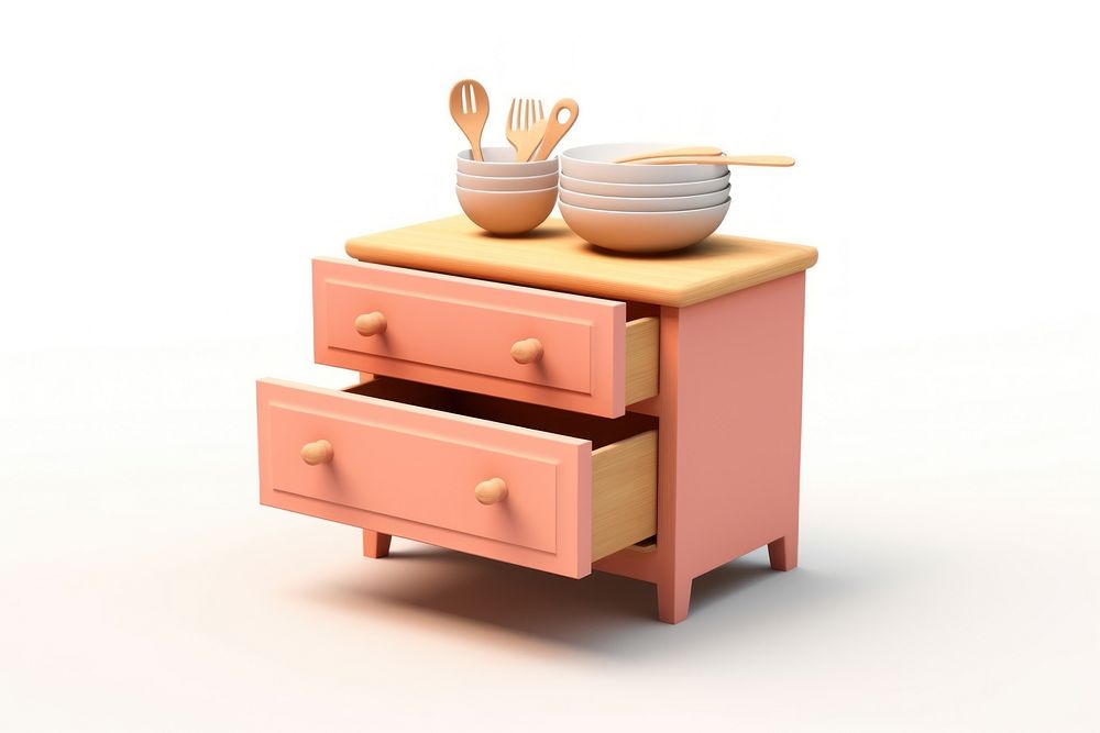 Furniture drawer cabinet kitchen. AI generated Image by rawpixel.