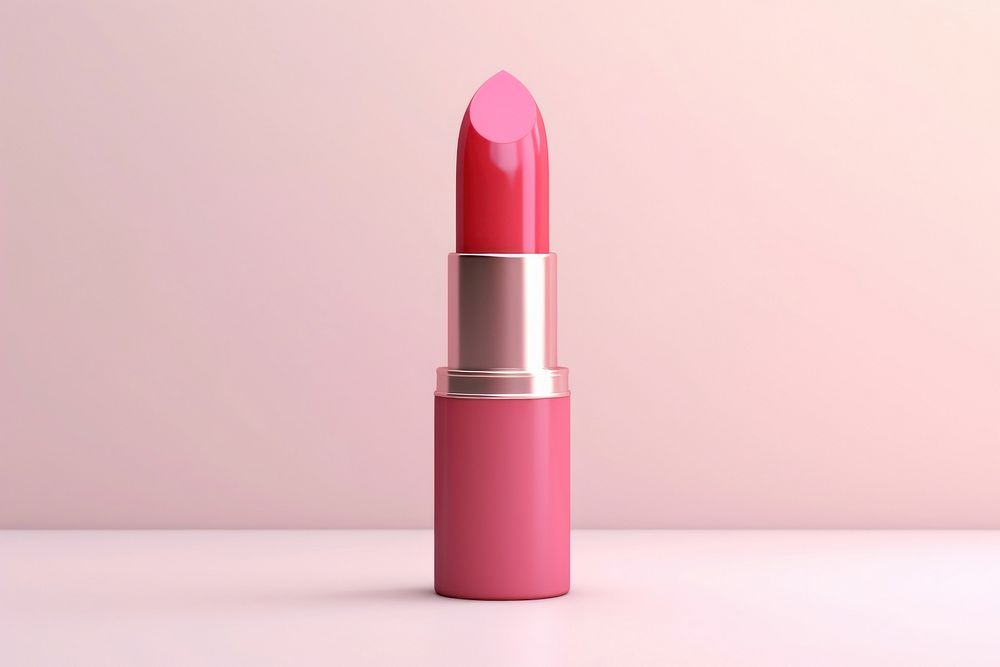 Lipstick cosmetics magenta glamour. AI generated Image by rawpixel.