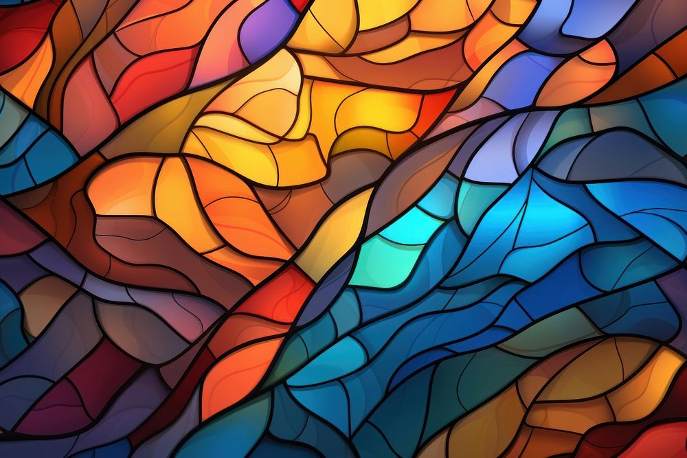 Art backgrounds pattern glass. 