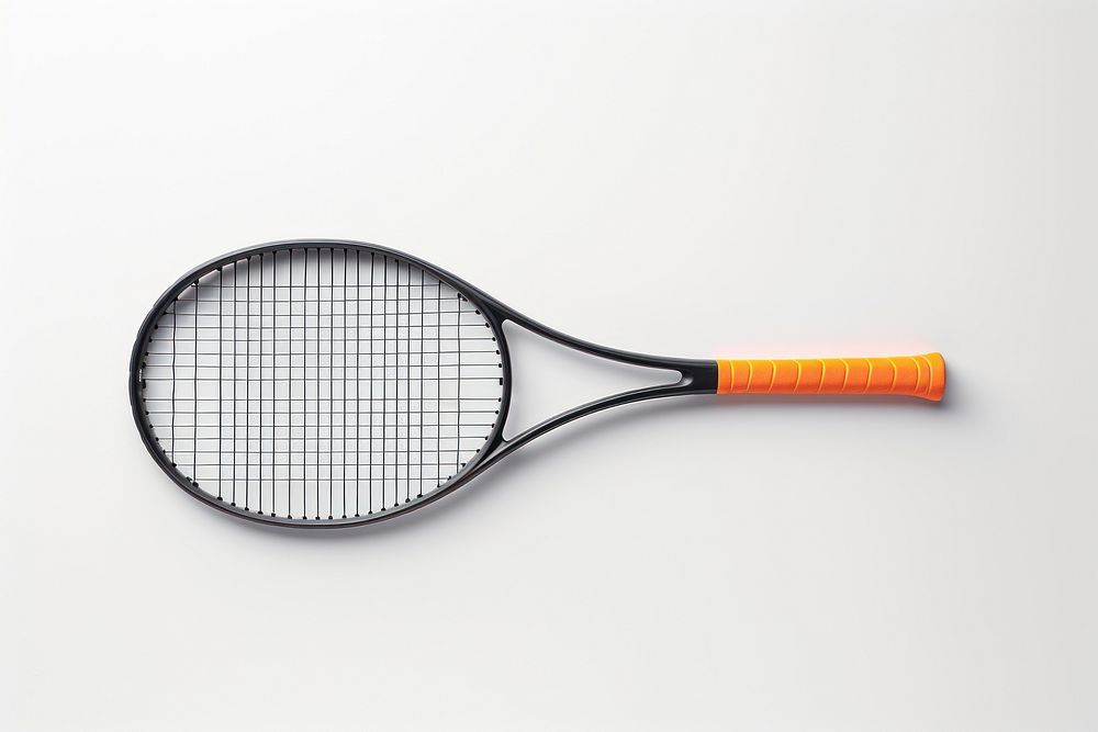 Racket tennis sports white background. AI generated Image by rawpixel.