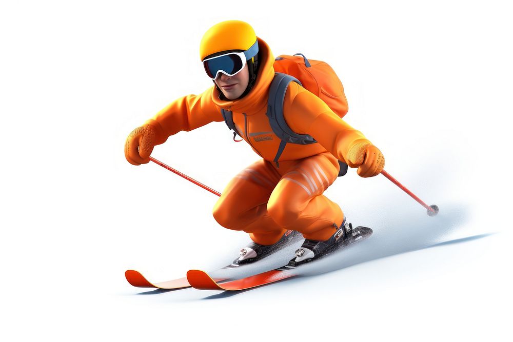 Skiing recreation sports helmet. AI generated Image by rawpixel.