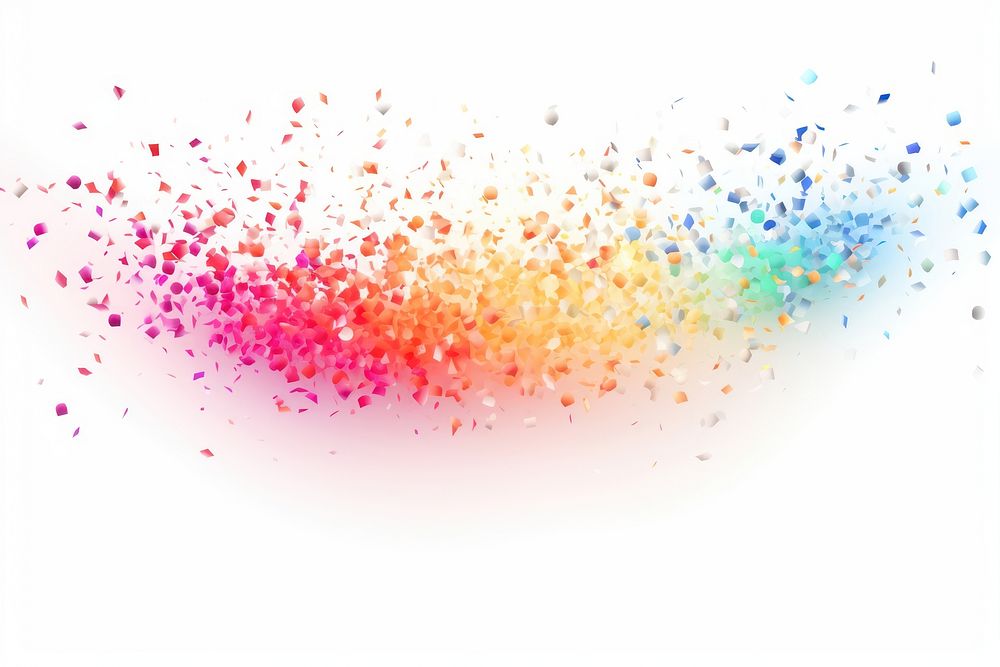 Backgrounds rainbow white background splattered. AI generated Image by rawpixel.