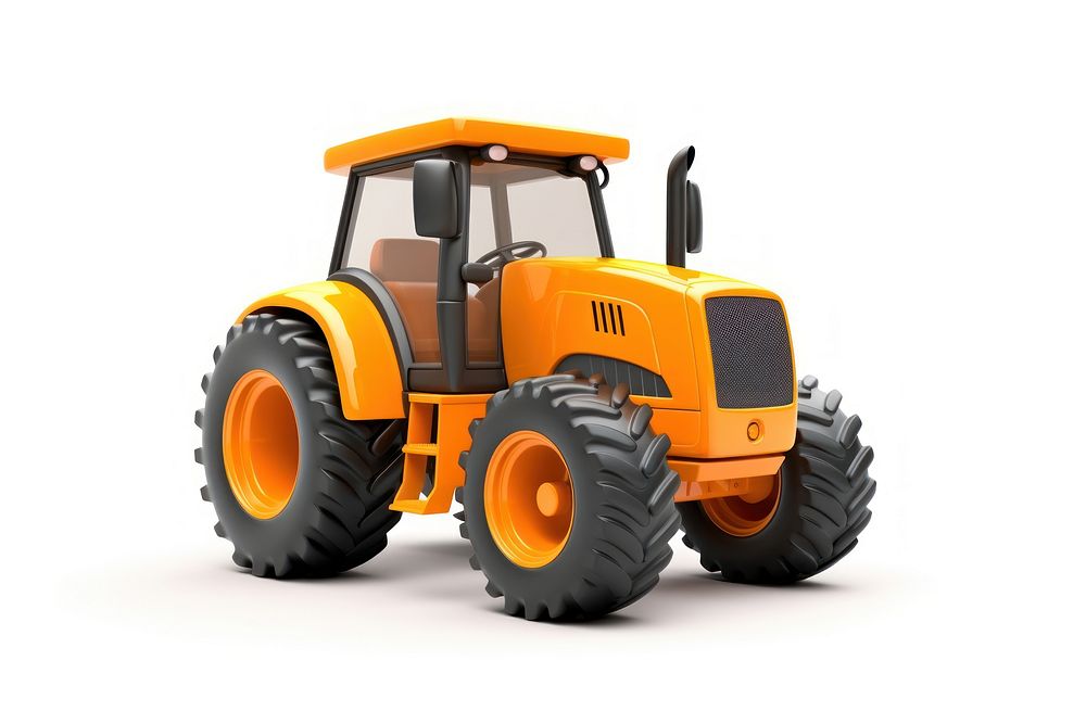 Tractor  vehicle transportation. AI generated Image by rawpixel.