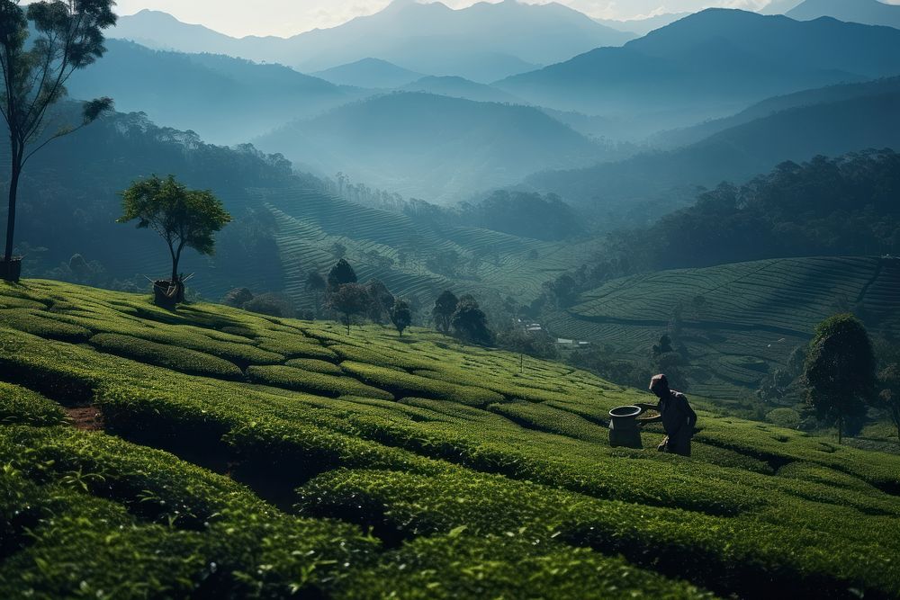 Outdoors nature plant farm. AI generated Image by rawpixel.