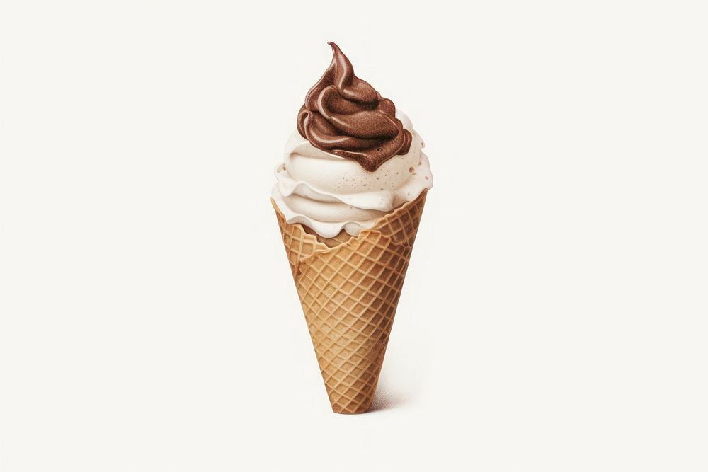Chocolate dessert cream food. AI generated Image by rawpixel.