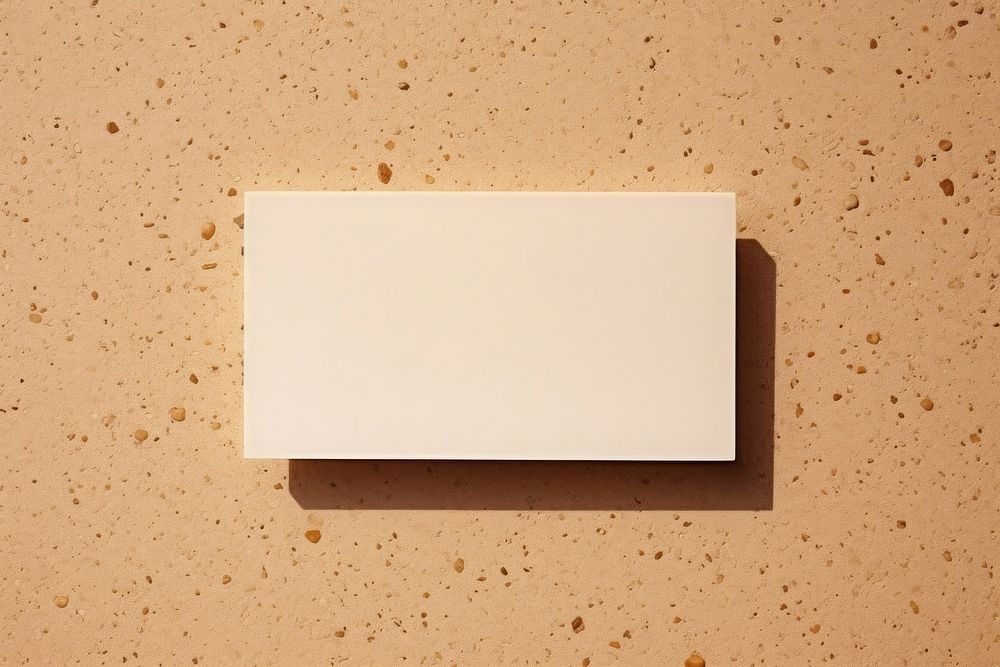 Paper wall text business card. AI generated Image by rawpixel.
