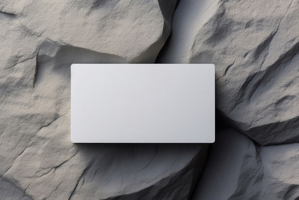 Paper rock business card electronics. AI generated Image by rawpixel.