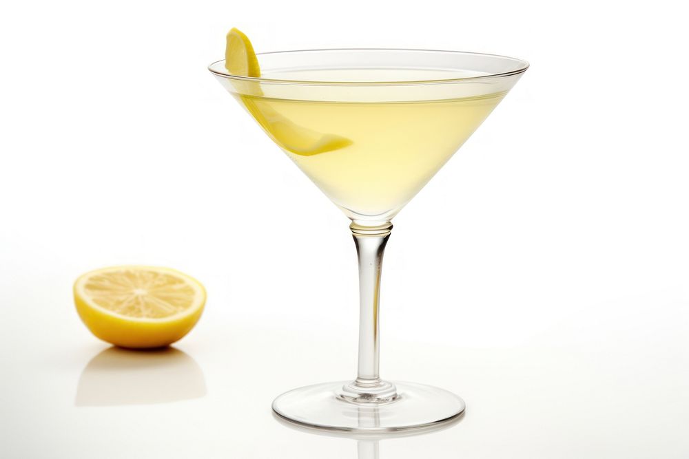 Murky martini cocktail lemon drink. AI generated Image by rawpixel.
