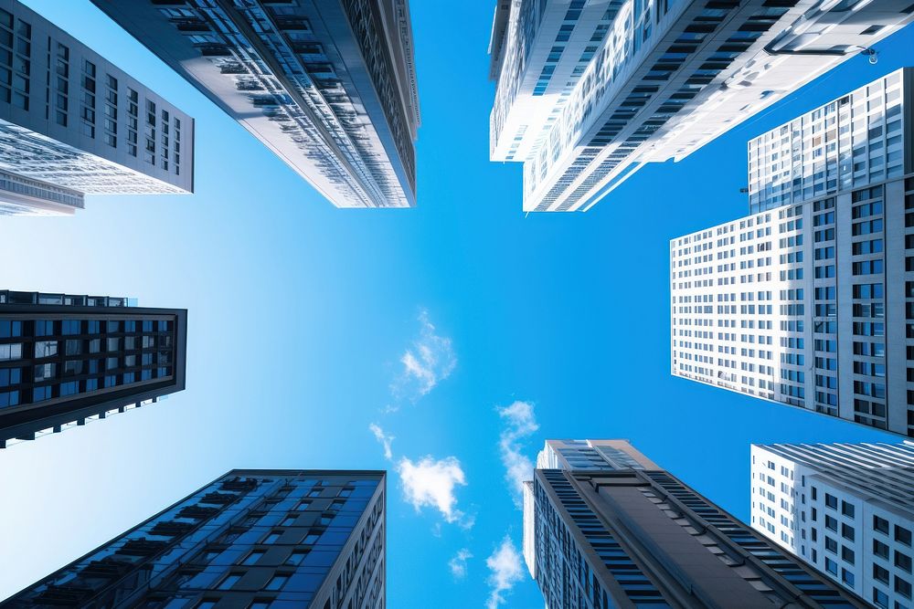 Skyscraper architecture cityscape outdoors. AI generated Image by rawpixel.