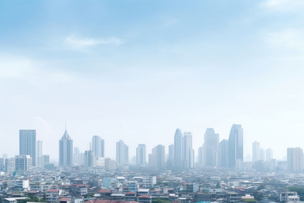 City architecture cityscape landscape. AI generated Image by rawpixel.
