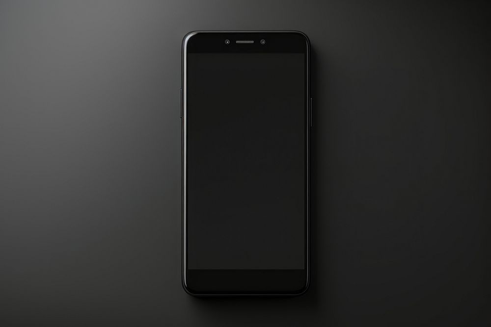 Black electronics technology screen. AI generated Image by rawpixel.