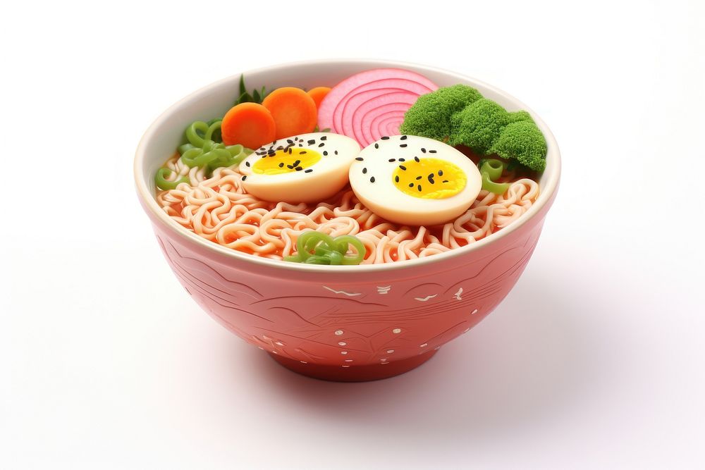 Bowl ramen food meal. AI generated Image by rawpixel.