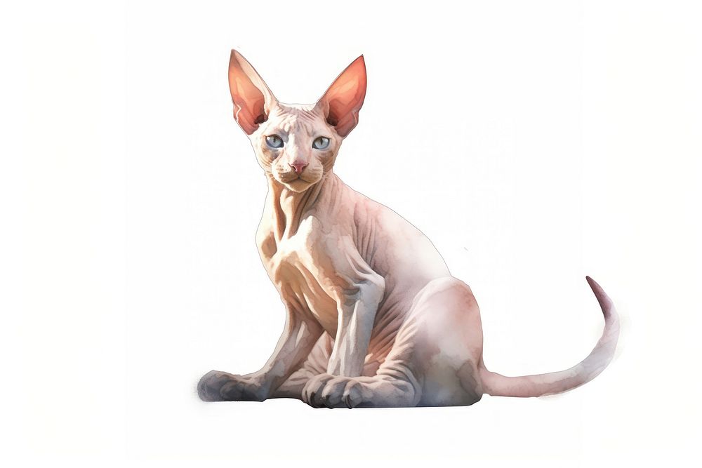 Animal mammal pet cat. AI generated Image by rawpixel.