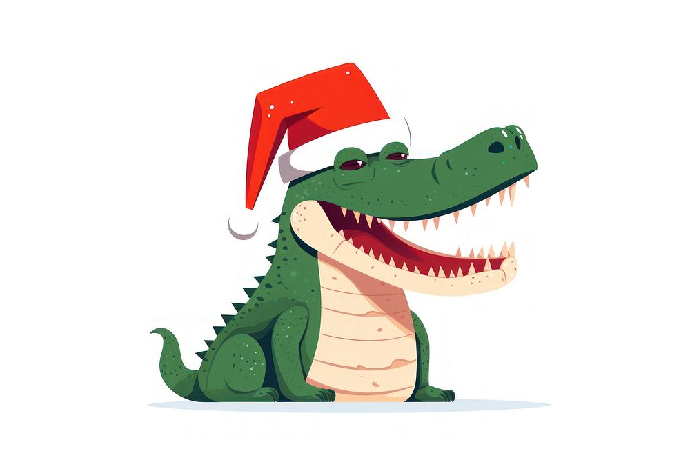 Crocodile dinosaur animal representation. AI generated Image by rawpixel.