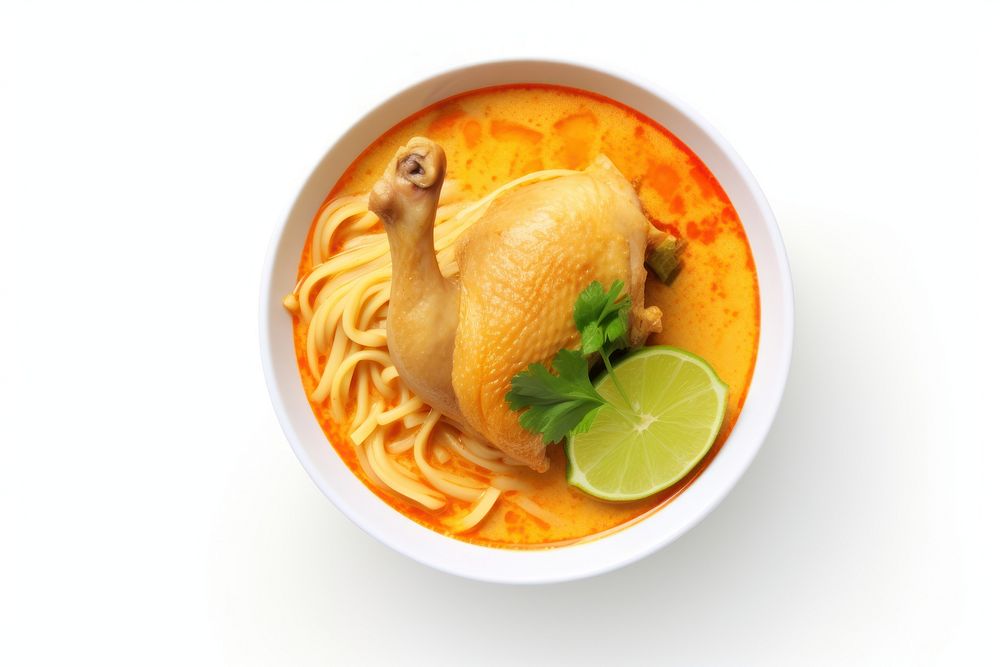 Soup noodle food meal. AI generated Image by rawpixel.
