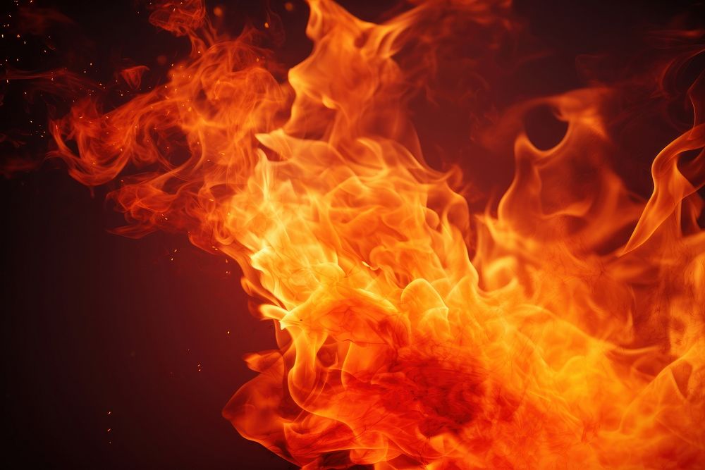 Backgrounds burning flame fire. AI generated Image by rawpixel.