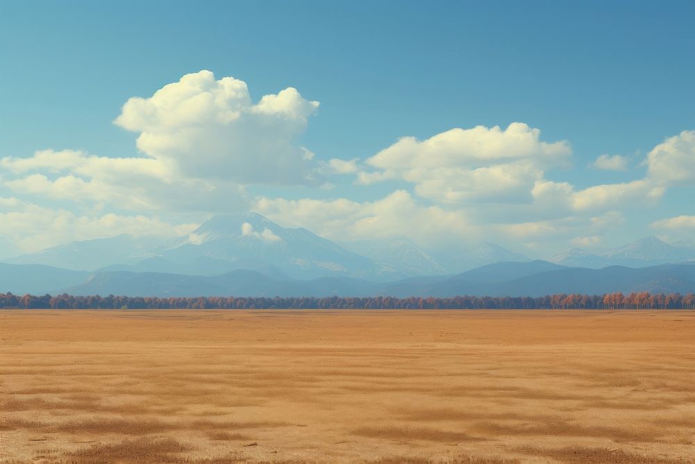 Land landscape outdoors horizon. AI generated Image by rawpixel.