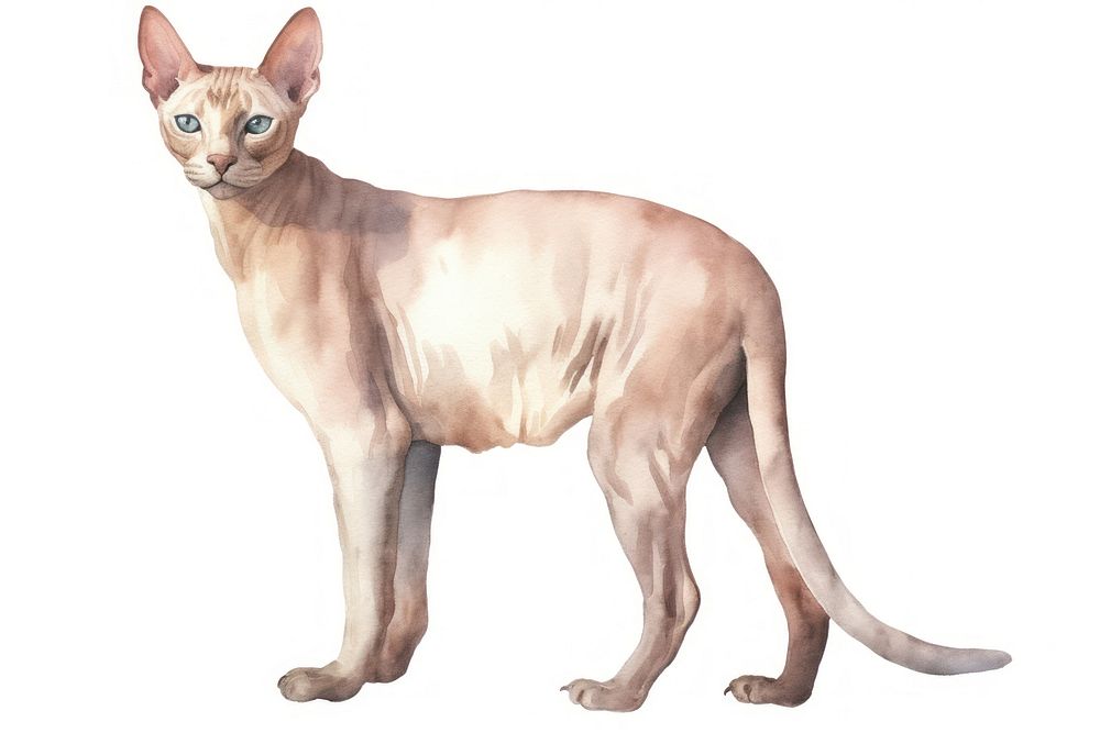Animal mammal pet cat. AI generated Image by rawpixel.