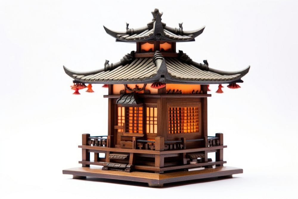 House lantern architecture building pagoda. AI generated Image by rawpixel.