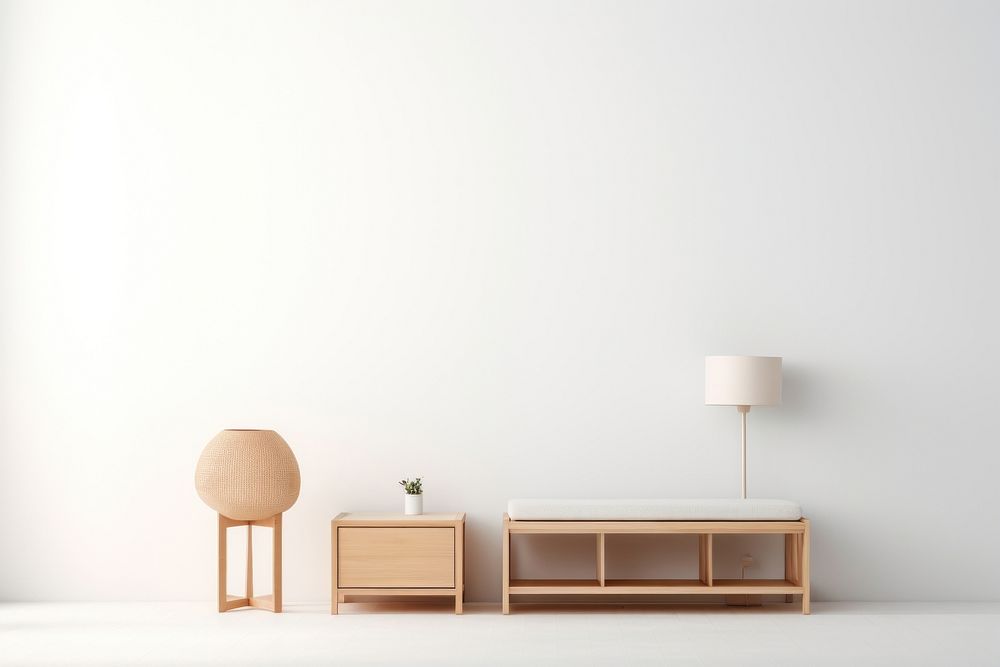 Furniture architecture sideboard white. AI generated Image by rawpixel.
