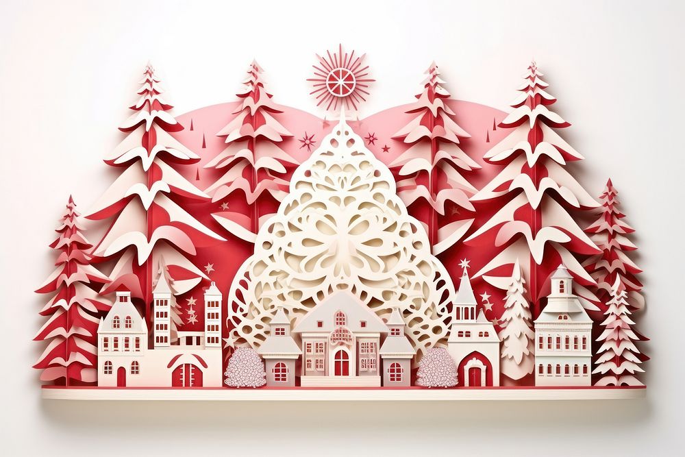 Architecture gingerbread decoration christmas. AI generated Image by rawpixel.