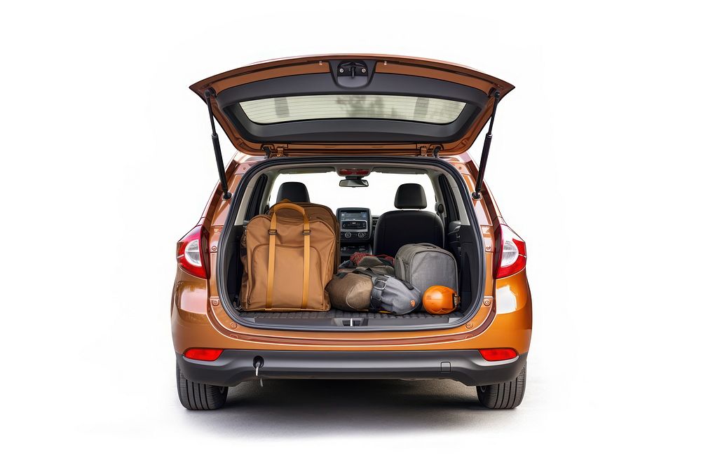 Car vehicle luggage open. AI generated Image by rawpixel.