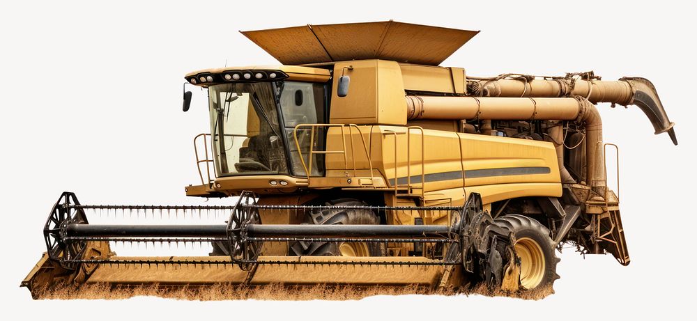 Harvest harvester  agriculture. AI generated Image by rawpixel.