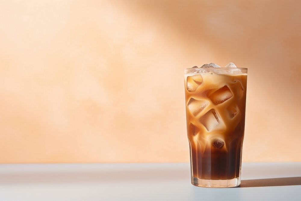 Coffee drink soda refreshment. 