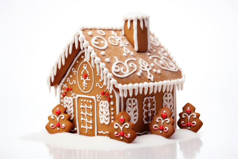 Gingerbread cookie christmas dessert. AI generated Image by rawpixel.