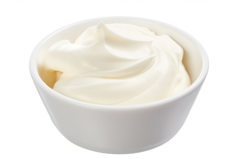 Mascarpone dessert cream white. AI generated Image by rawpixel.