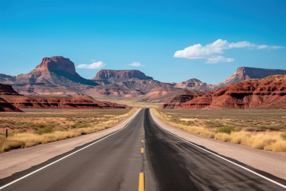 Road highway freeway rock. AI generated Image by rawpixel.