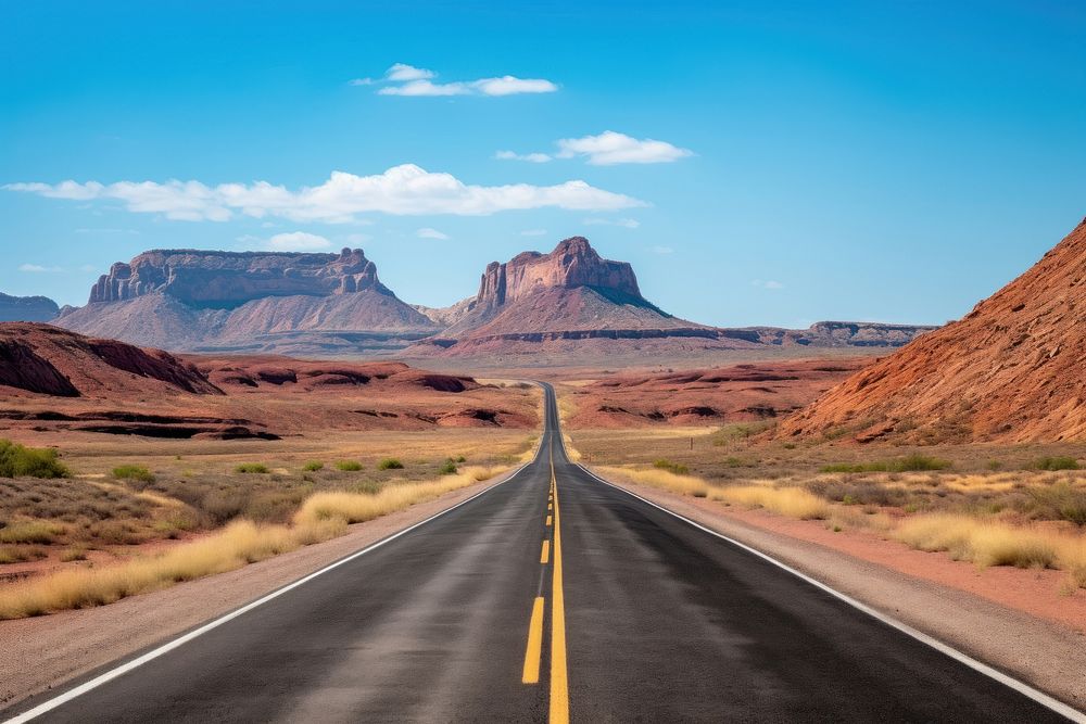 Road highway freeway rock. AI generated Image by rawpixel.