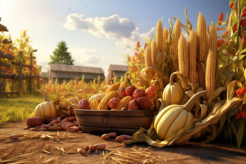 Harvest outdoors plant food. AI generated Image by rawpixel.