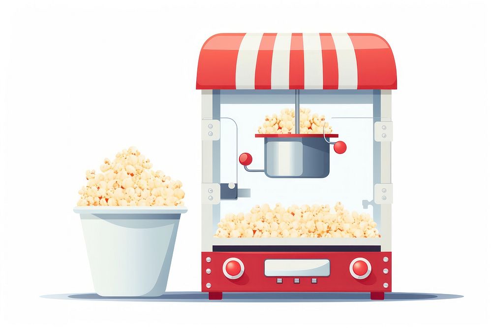 Popcorn snack food technology. AI generated Image by rawpixel.