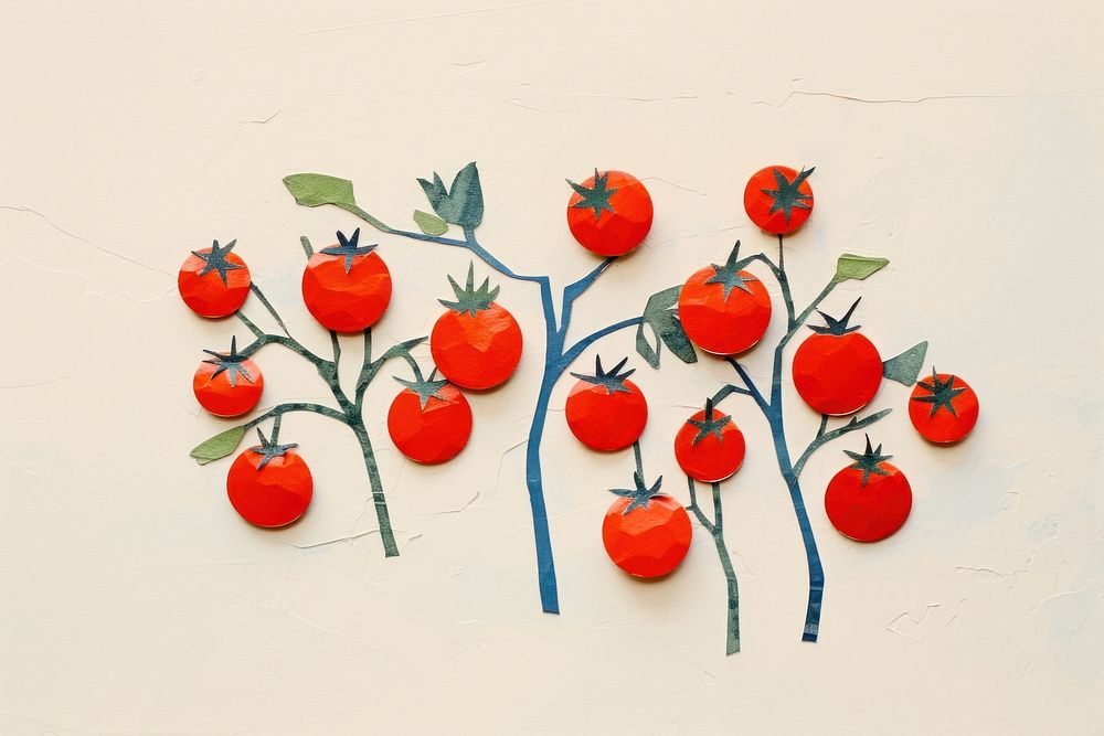 Tomato plant leaf food. AI generated Image by rawpixel.