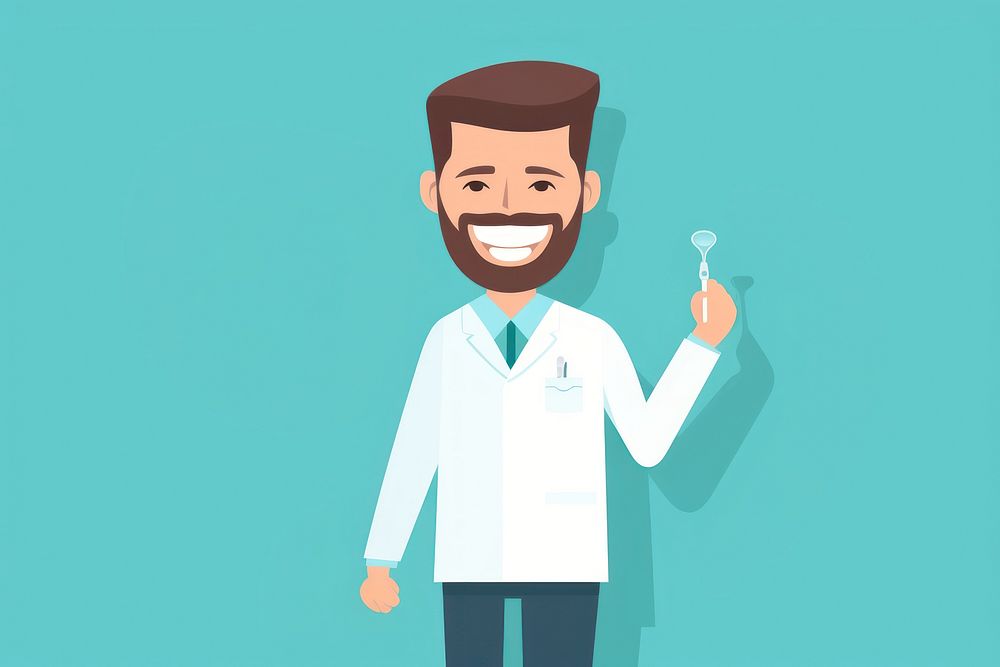 Smile portrait holding doctor. AI generated Image by rawpixel.
