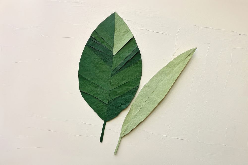 Leaf plant green nature. AI generated Image by rawpixel.