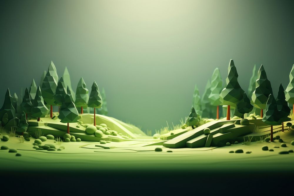 Landscape nature forest light. AI generated Image by rawpixel.