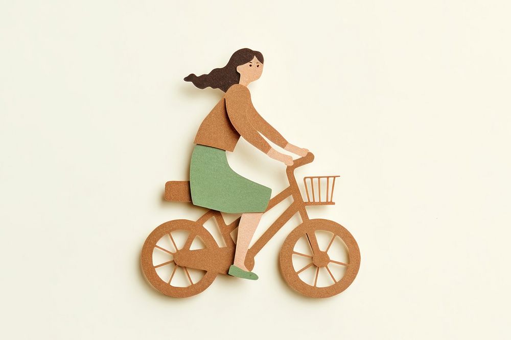 Tricycle vehicle bicycle cycling. AI generated Image by rawpixel.