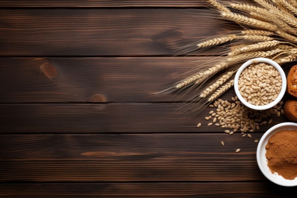 Food wood table grain. AI generated Image by rawpixel.