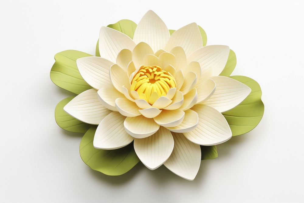 Lily flower dahlia petal. AI generated Image by rawpixel.