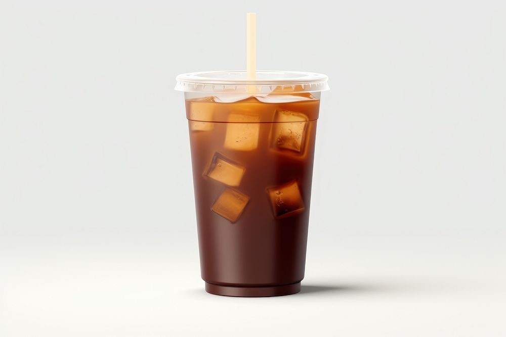 Cup coffee drink white background. AI generated Image by rawpixel.