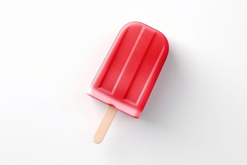 Dessert food red white background. AI generated Image by rawpixel.