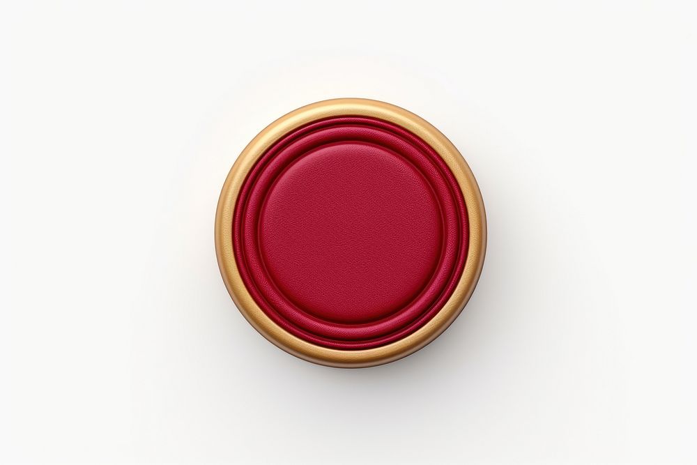 White background jewelry circle maroon. AI generated Image by rawpixel.