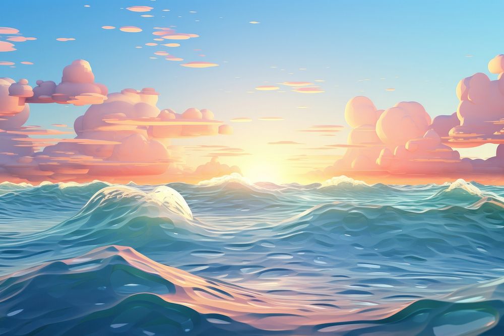 Sea backgrounds landscape seascape. 