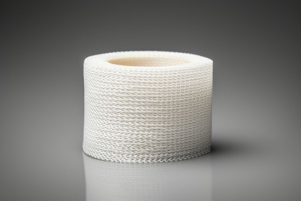 Bandage lighting textile thread. AI generated Image by rawpixel.